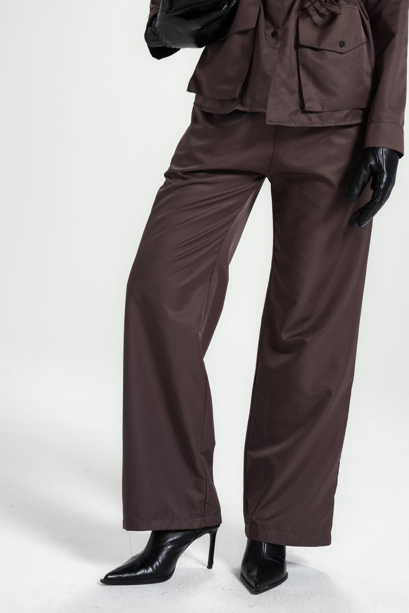 Wide-Leg Drawstring Trouser - View 1